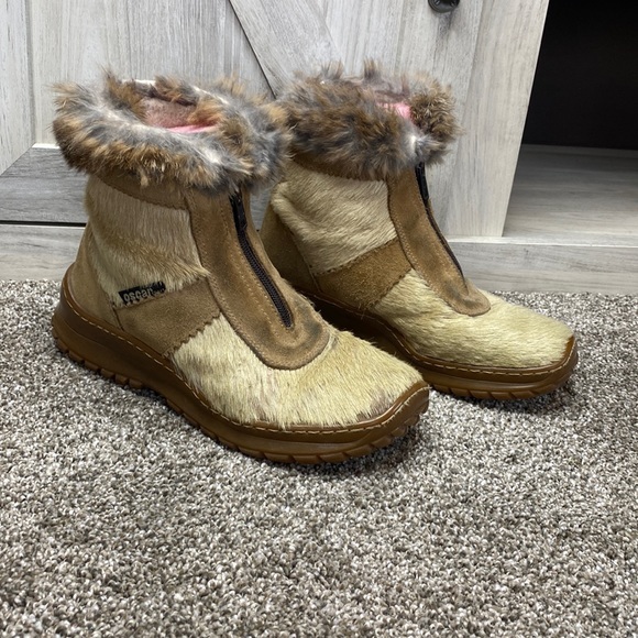 oscar sport Shoes - Oscar Sport Italy Apres Ski Winter Fur Boots. real animal fur! 39 8-8.5